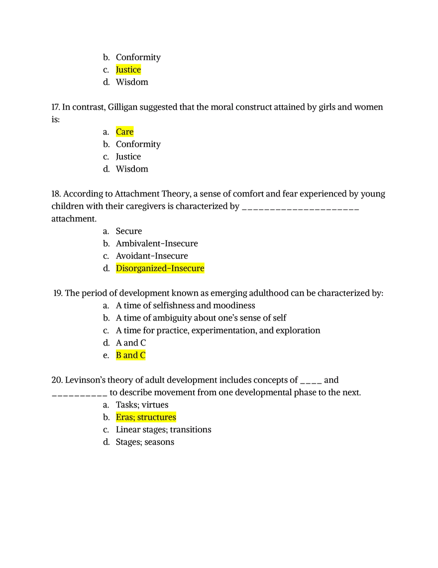 Which of the Following Were Considered Early Contributors to Developmental Theory - Page 4