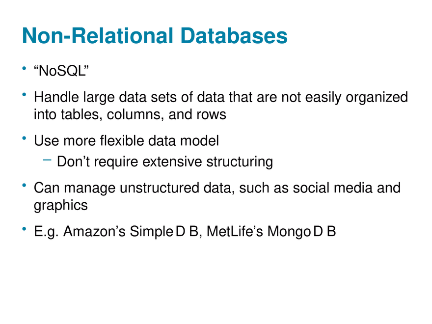 Chapter 6 Foundations of Business Intelligence. Databases and Information Management - Page 12