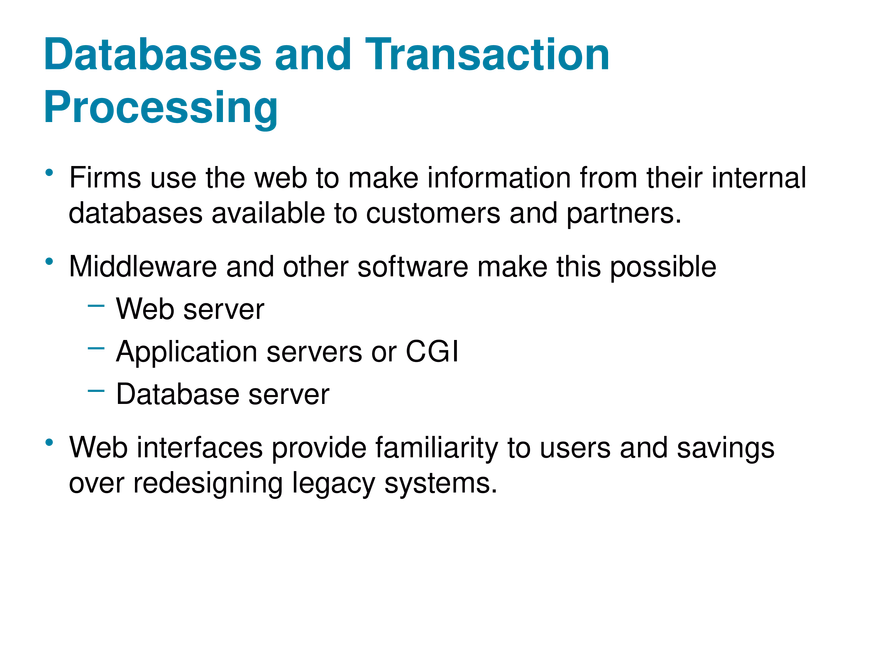 Chapter 6 Foundations of Business Intelligence. Databases and Information Management - Page 13