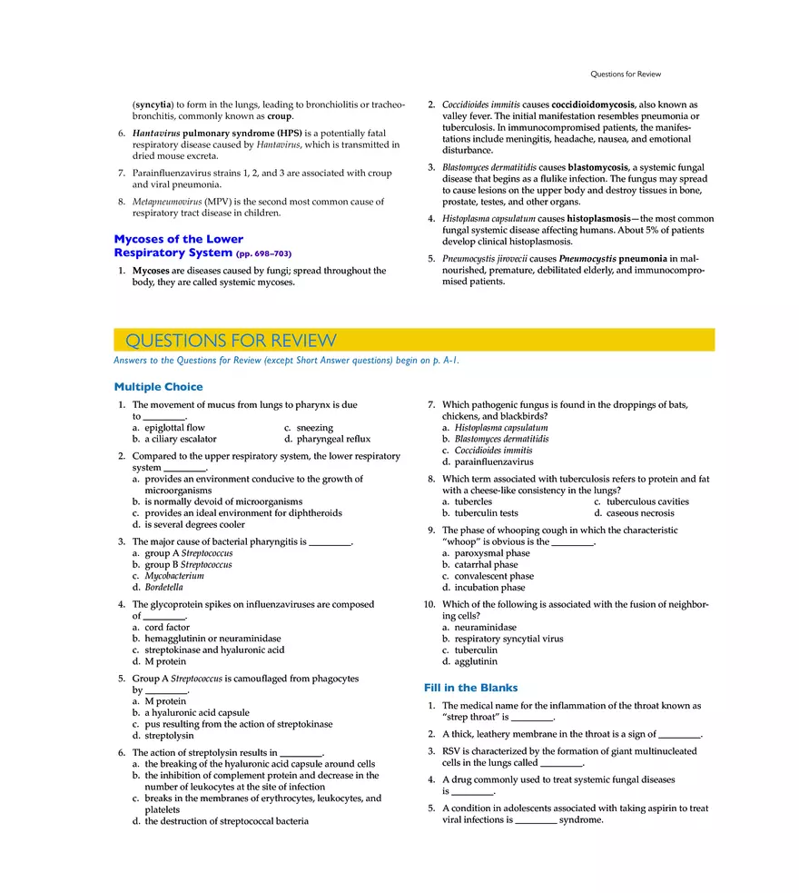 Microbial Diseases of the Respiratory System - Page 28
