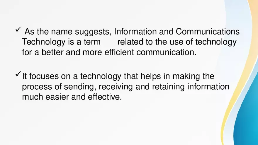 Difference Between ICT and IT - Page 10