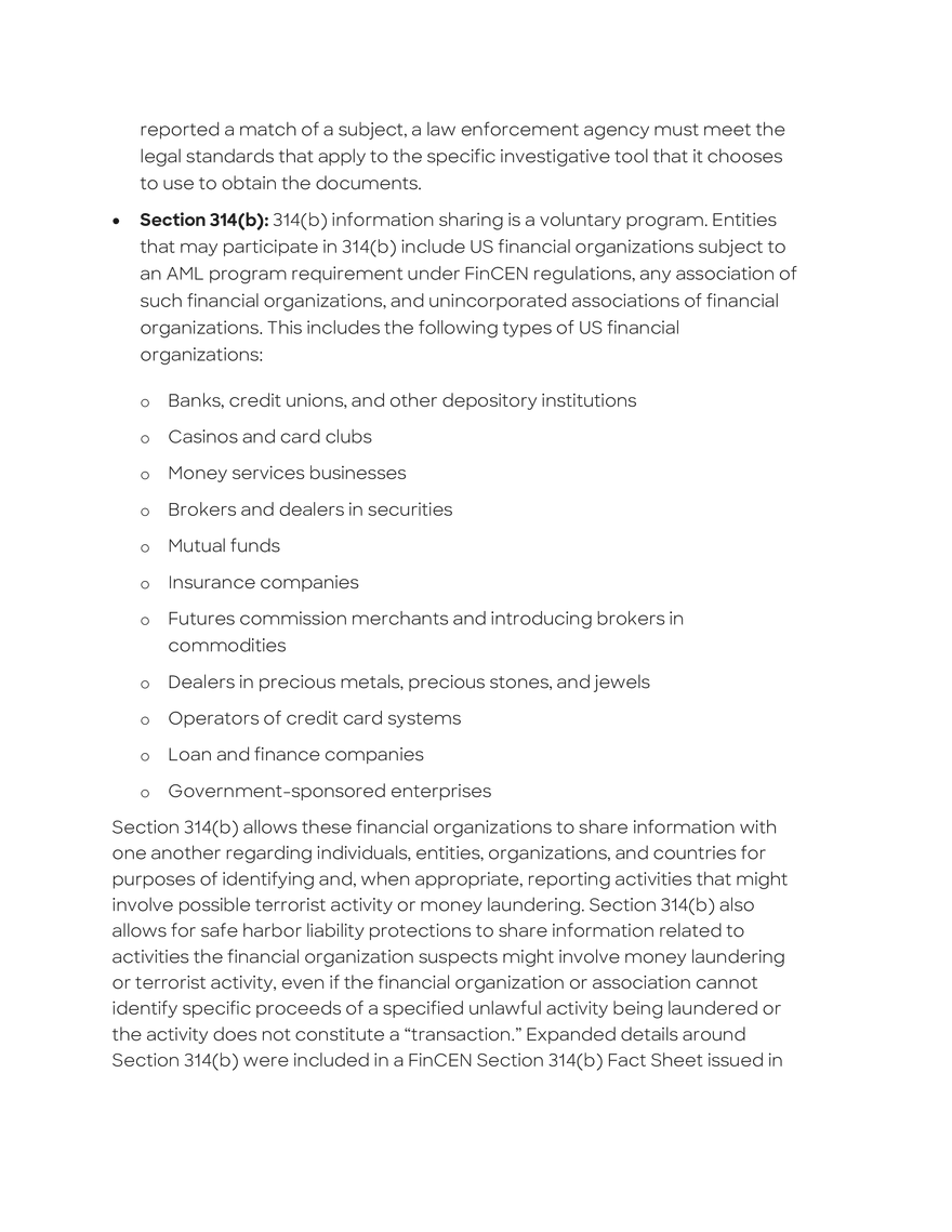 Key US Legislative and Regulatory Initiatives - Page 16