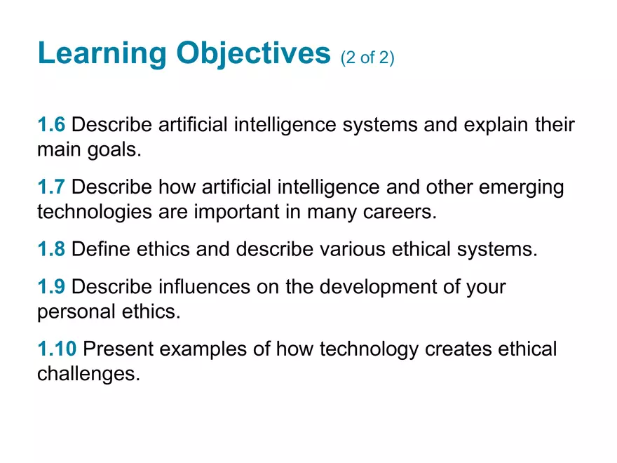 Chapter 1 The Impact of Technologyin a Changing World - Page 13
