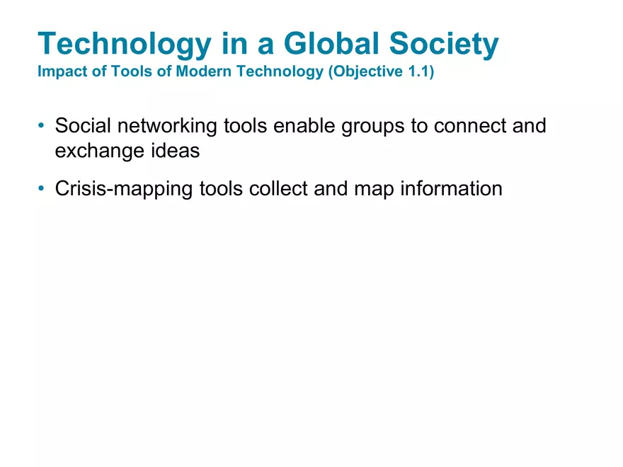 Chapter 1 The Impact of Technologyin a Changing World - Page 20