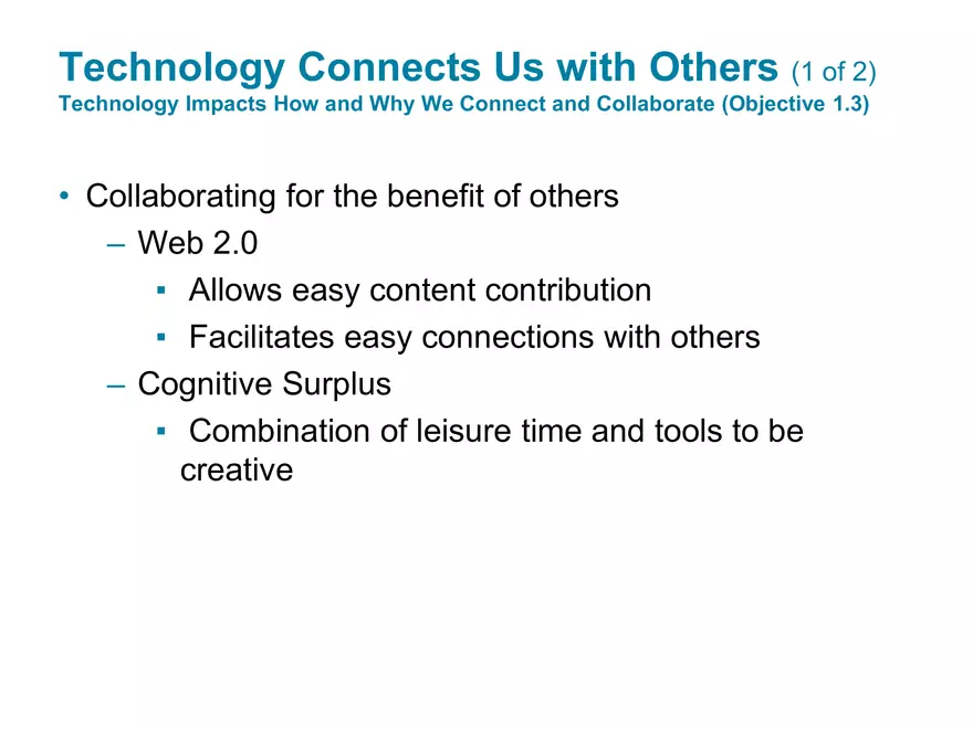 Chapter 1 The Impact of Technologyin a Changing World - Page 23
