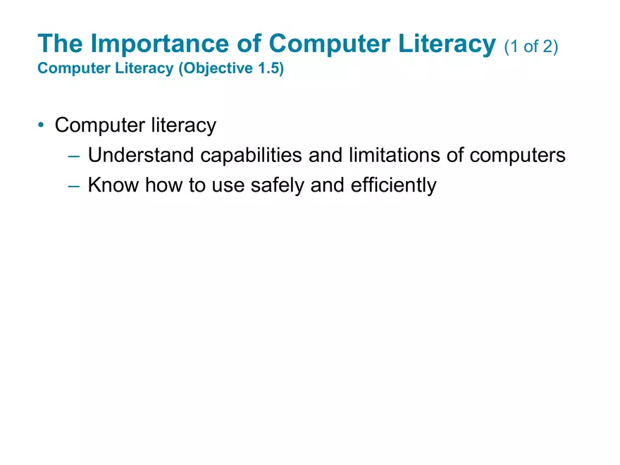 Chapter 1 The Impact of Technologyin a Changing World - Page 3