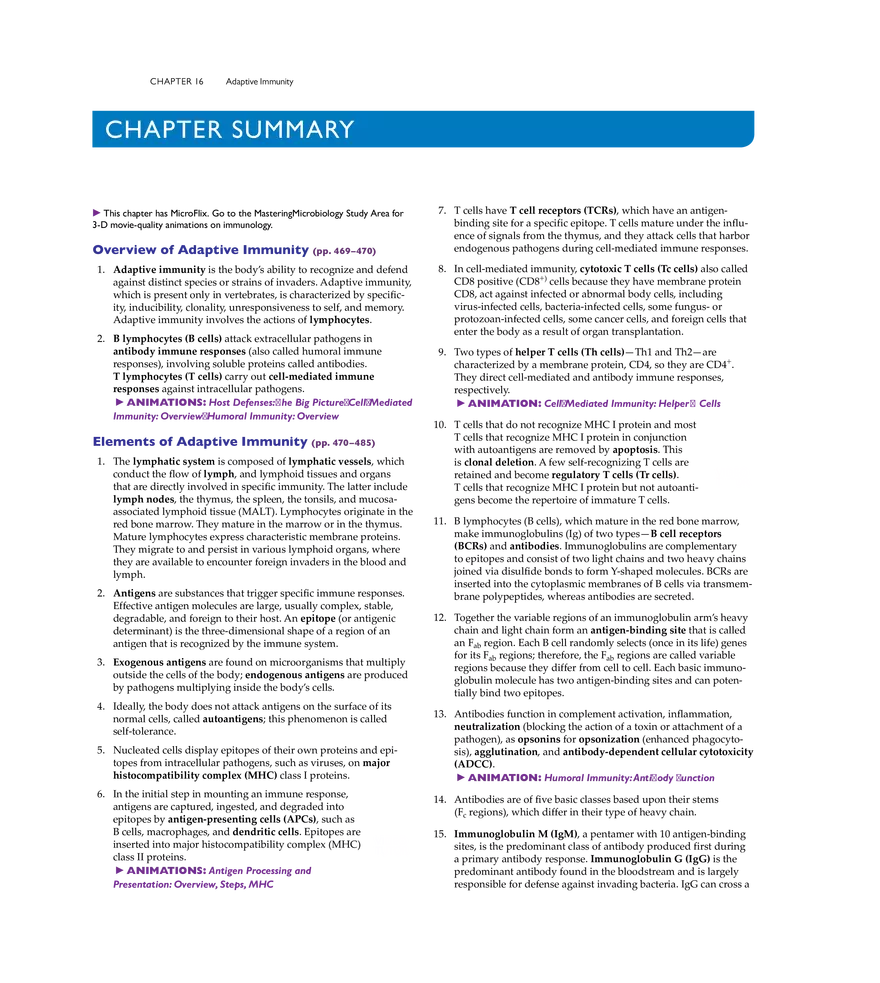 Adaptive Immunity - Page 19