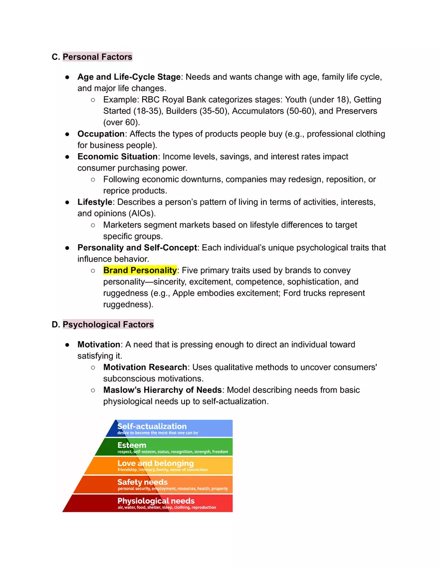 Chapter 5 Consumer Markets and Consumer Buyer Behavior - Page 3