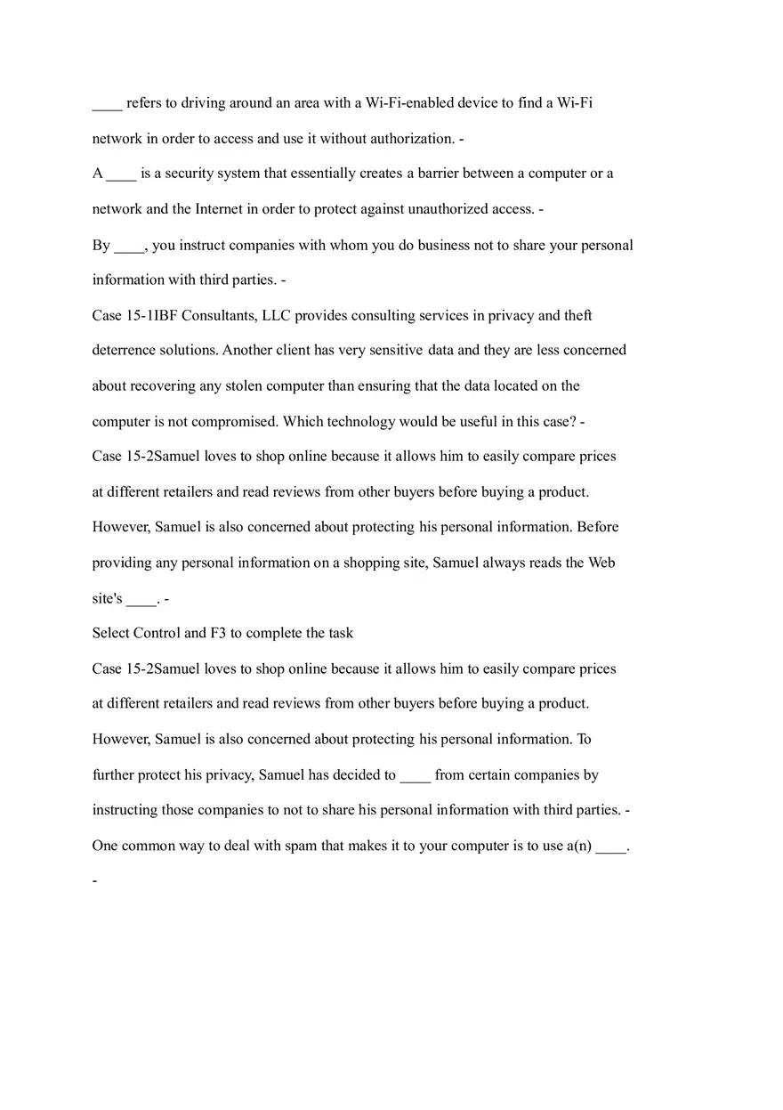 Operating System Study Fill in the Blank - Page 7