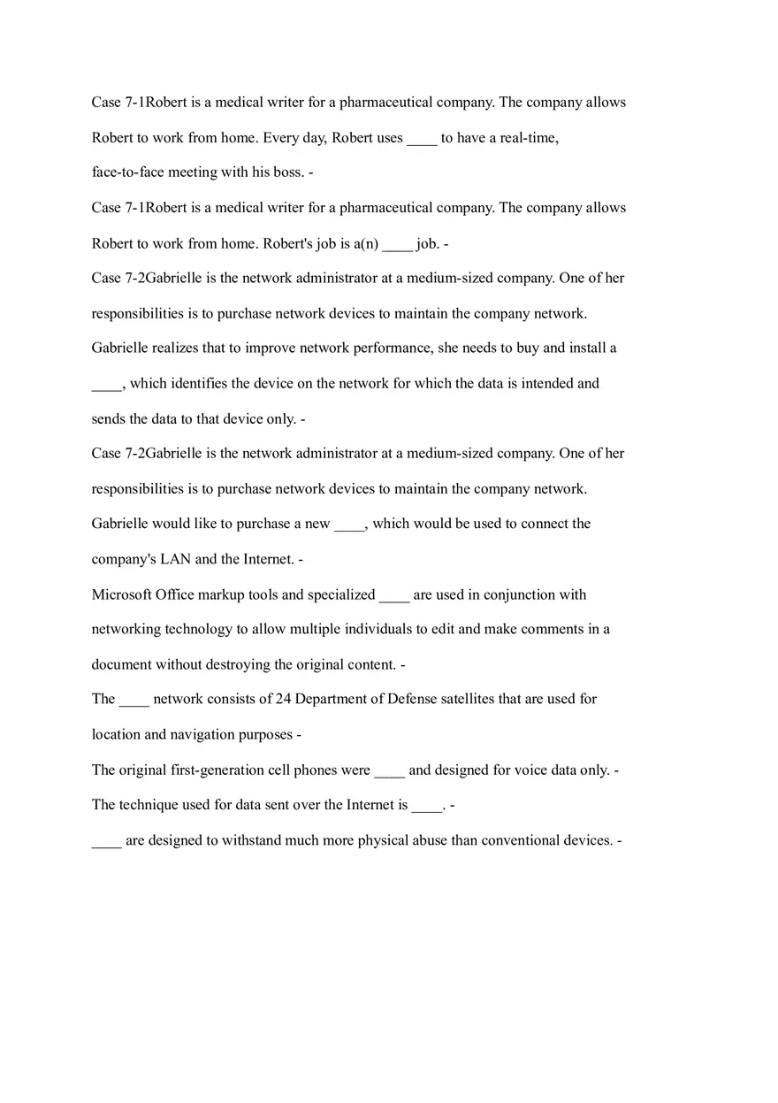 Operating System Study Fill in the Blank - Page 6