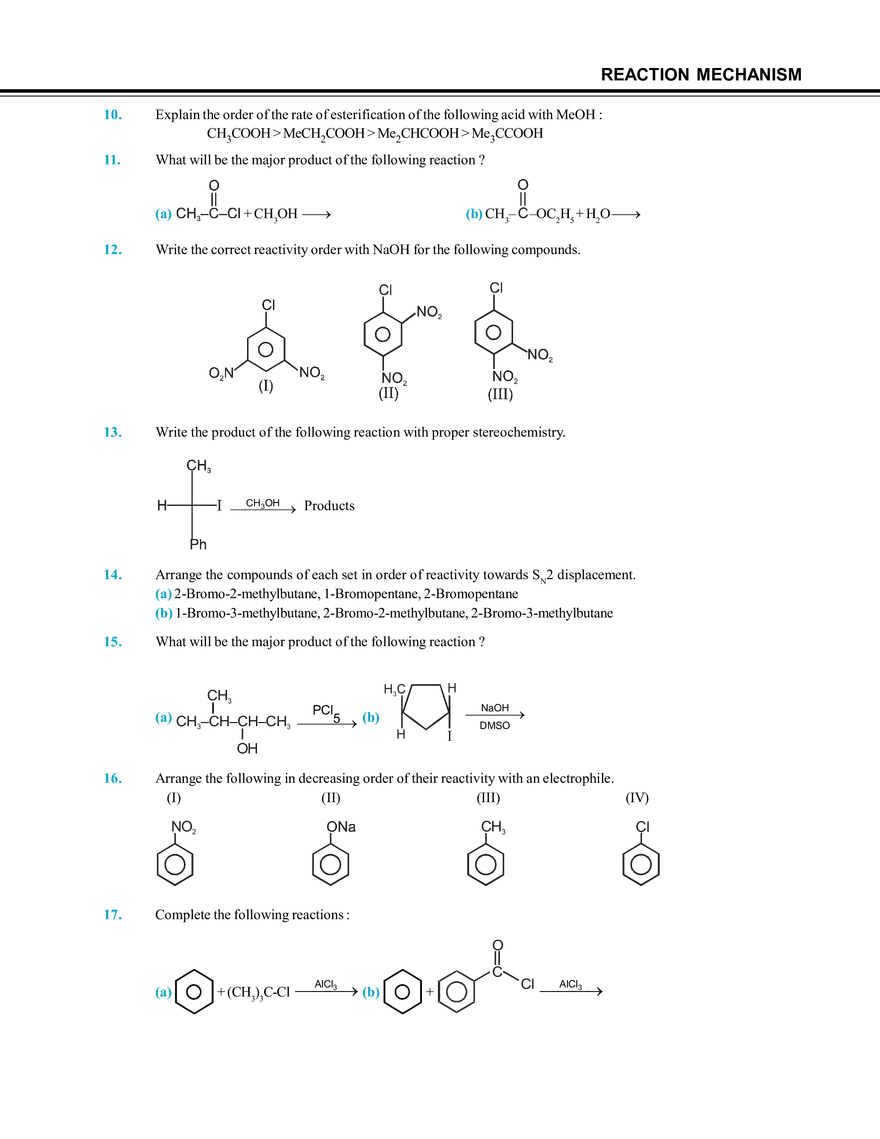 Reaction Mechanism Exercise # 4 - Page 2