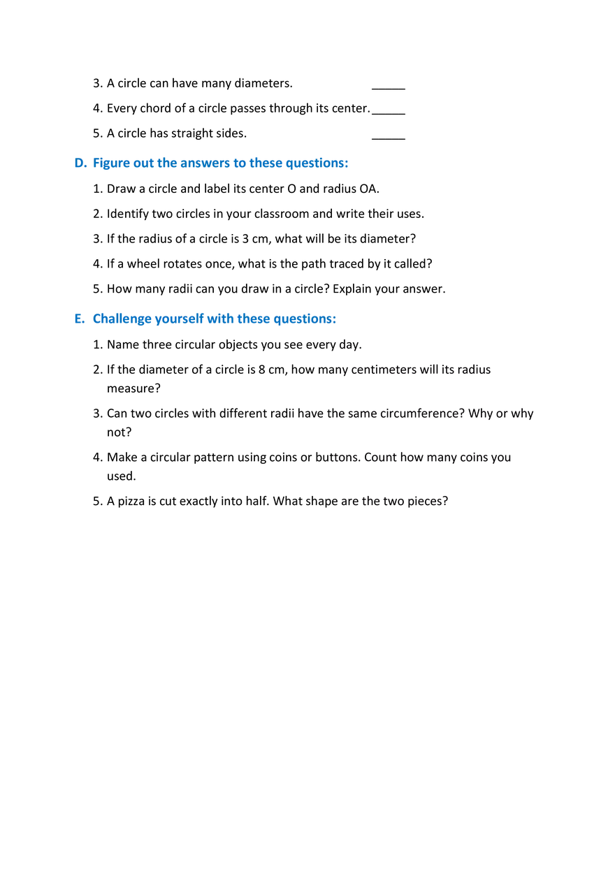 Circle Multiple Choice - Page 2