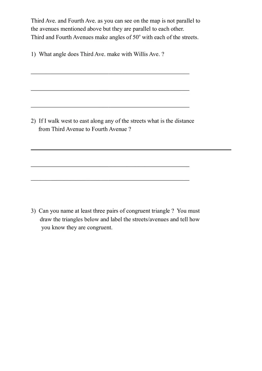 Geometry Pre-test Quiz Plan for Similar Triangles 2 - Page 6