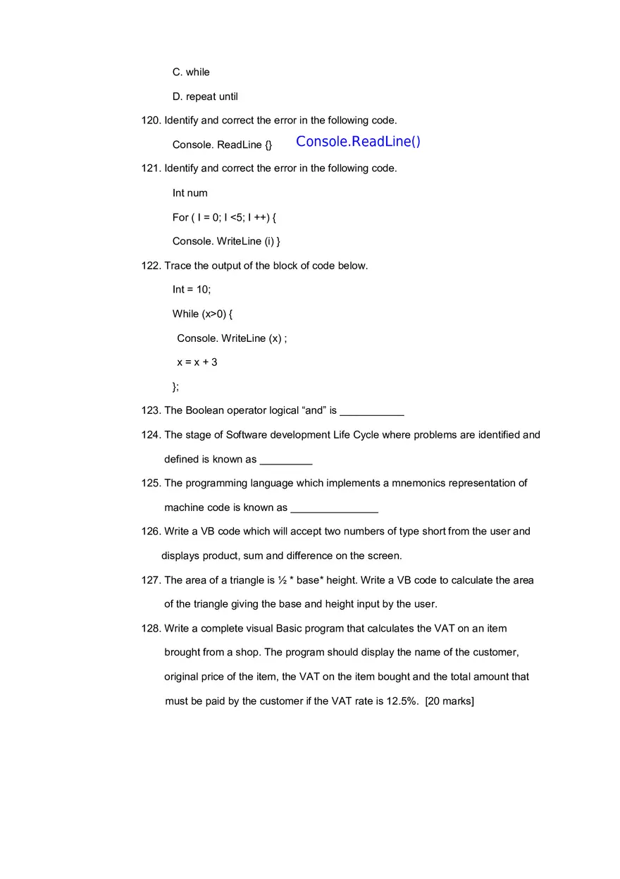 Likely Programming Question On Python Part 2 - Page 10