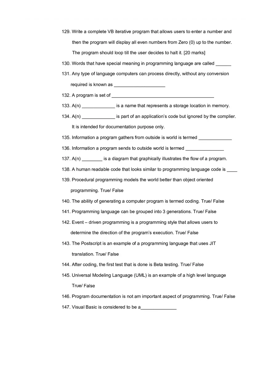 Likely Programming Question On Python Part 2 - Page 11