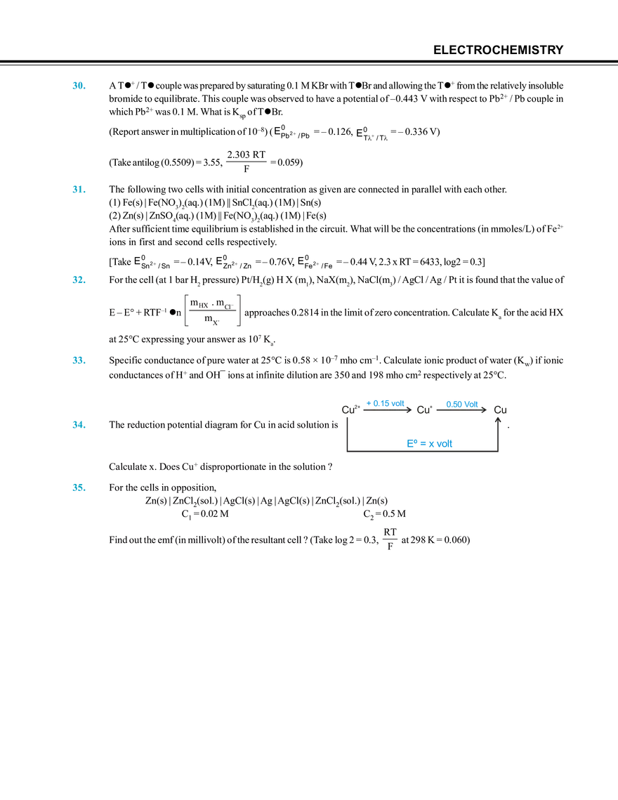 Electrochemistry Exercise # 4 - Page 4