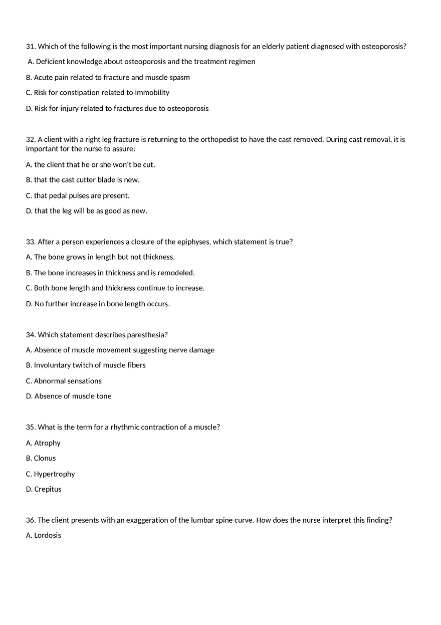Multidimensional Care 1 Exam Part 1 - Page 7