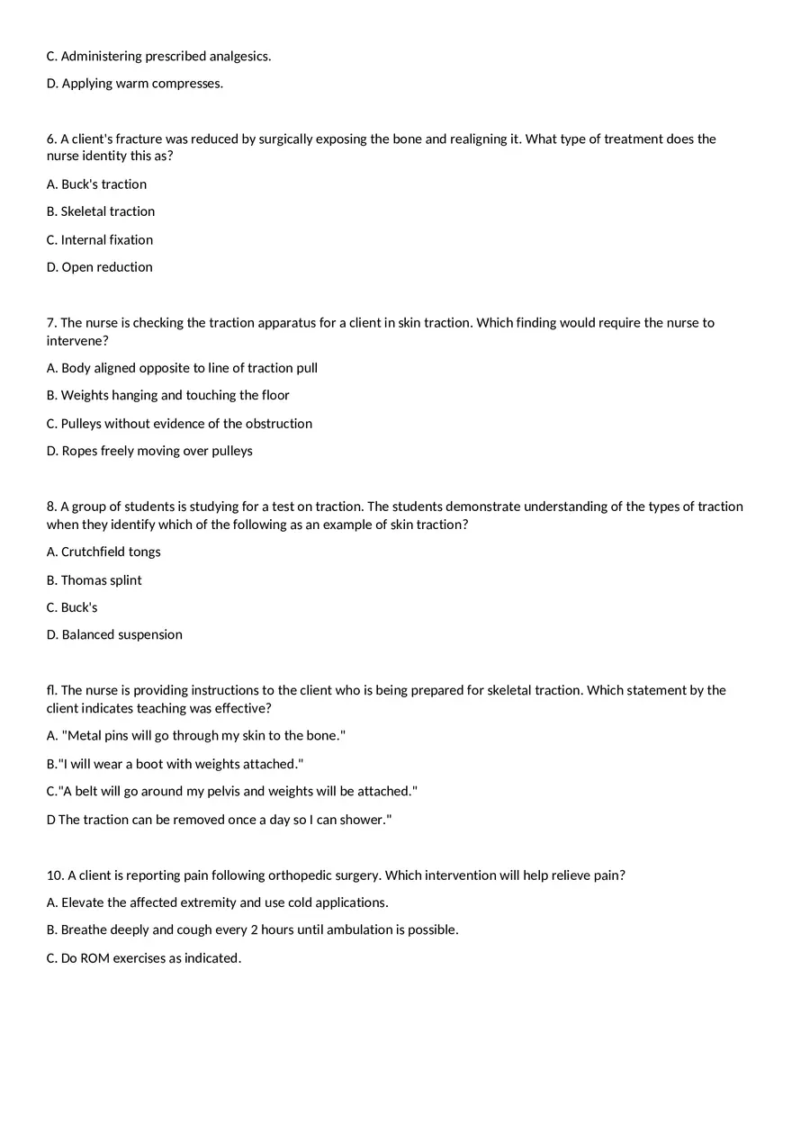 Multidimensional Care 1 Exam Part 1 - Page 2