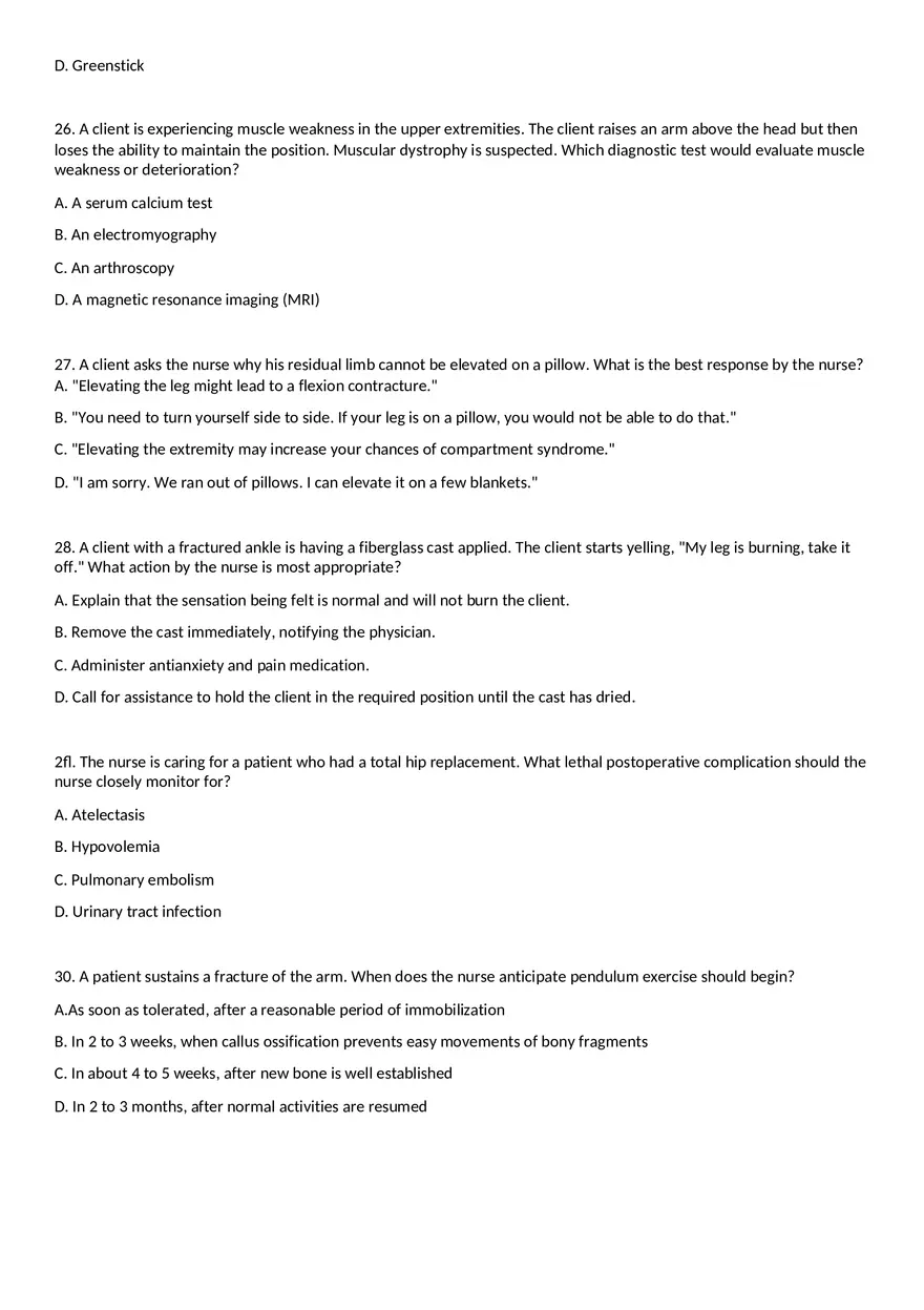 Multidimensional Care 1 Exam Part 1 - Page 6