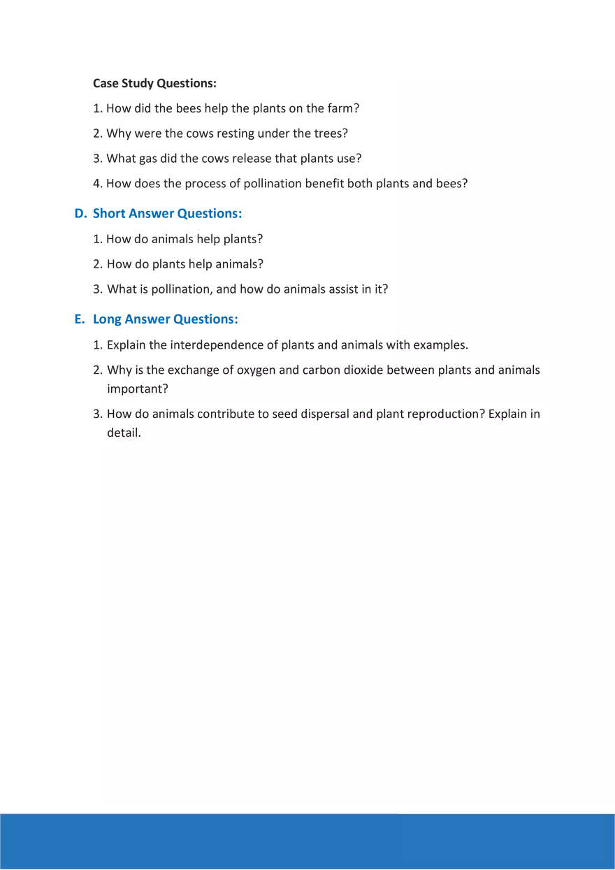 Interdependence of Plants and Animals - Page 2