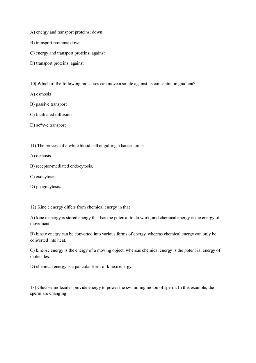 Practice Questions for Exam 2 - Page 3