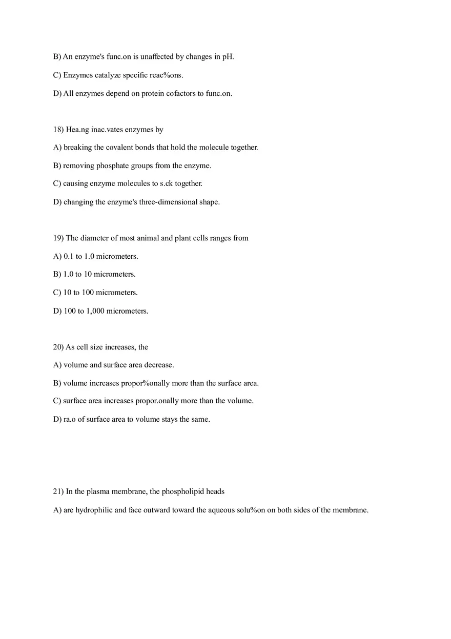 Practice Questions for Exam 2 - Page 5