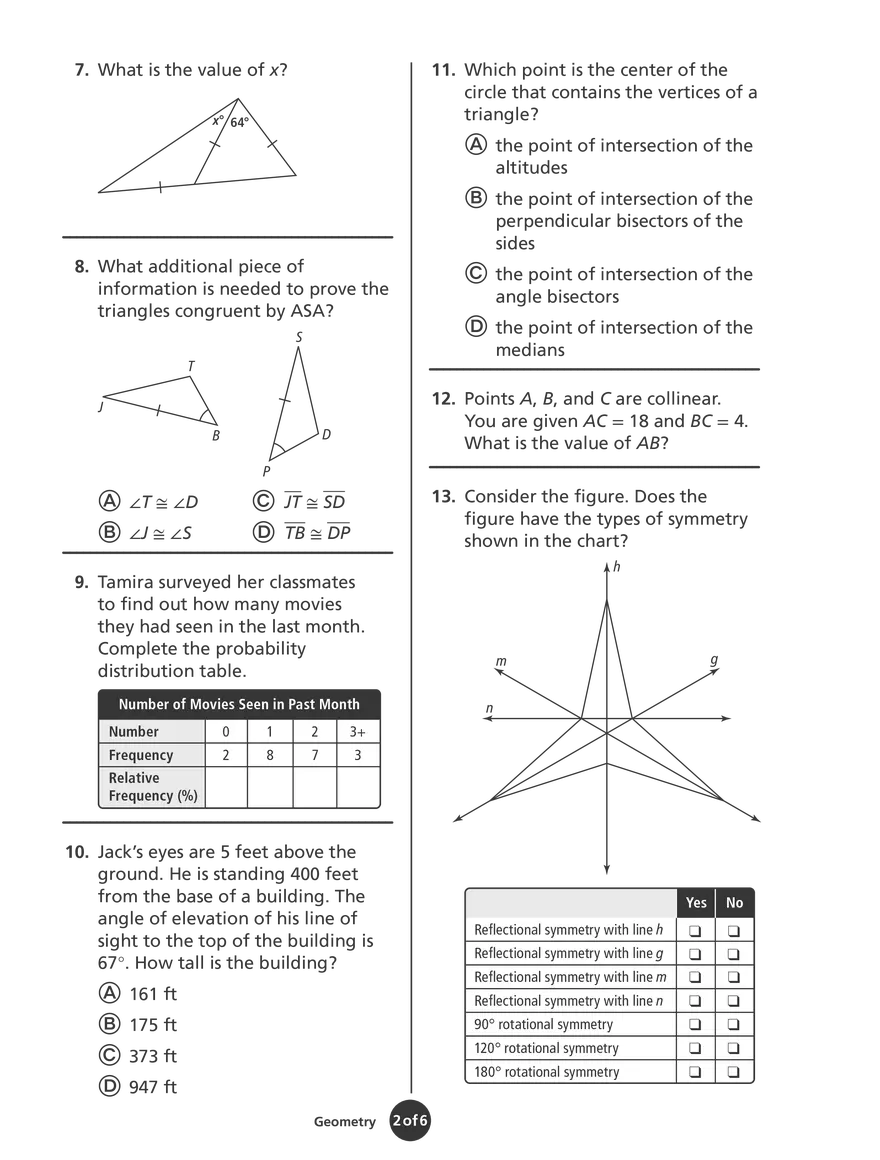 End-of-Course Assessment - Page 2