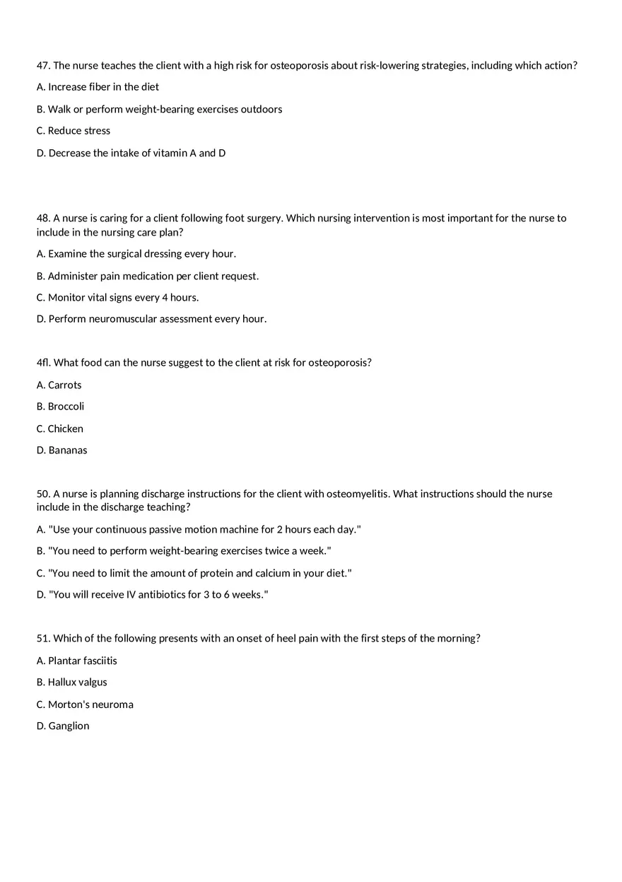 Multidimensional Care 1 Exam Part 2 - Page 2