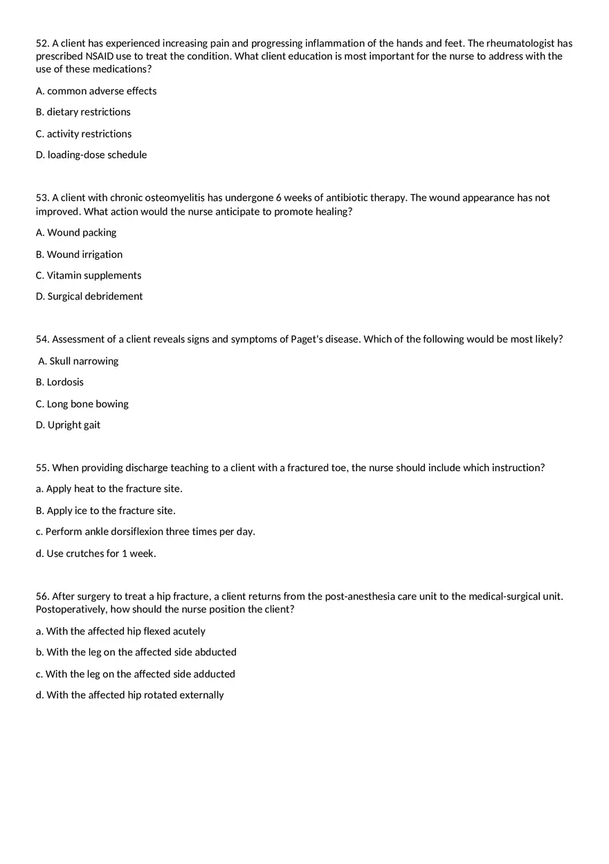 Multidimensional Care 1 Exam Part 2 - Page 3
