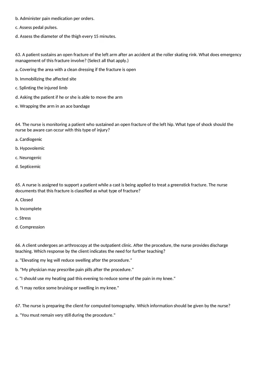 Multidimensional Care 1 Exam Part 2 - Page 5