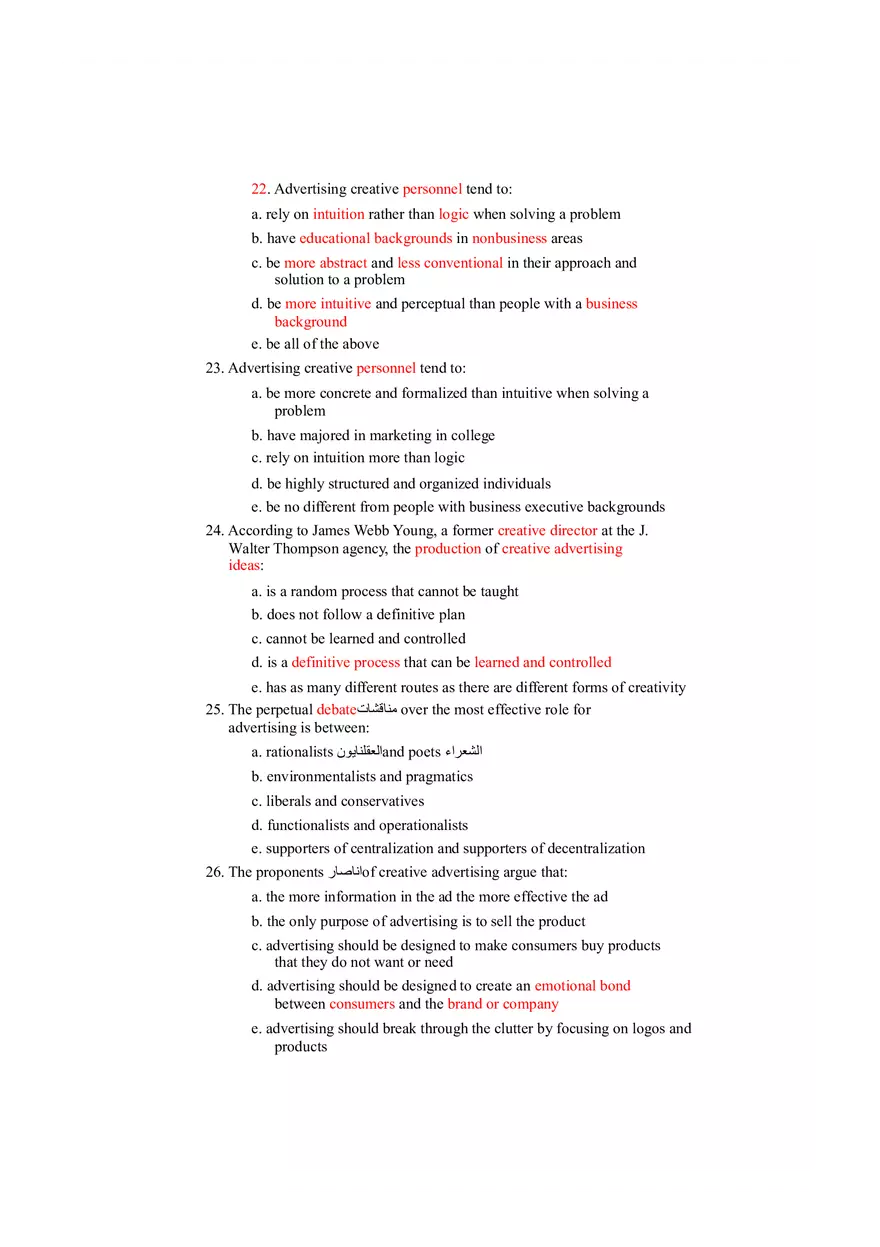 Creative Strategy - Planning and Development Test - Page 8