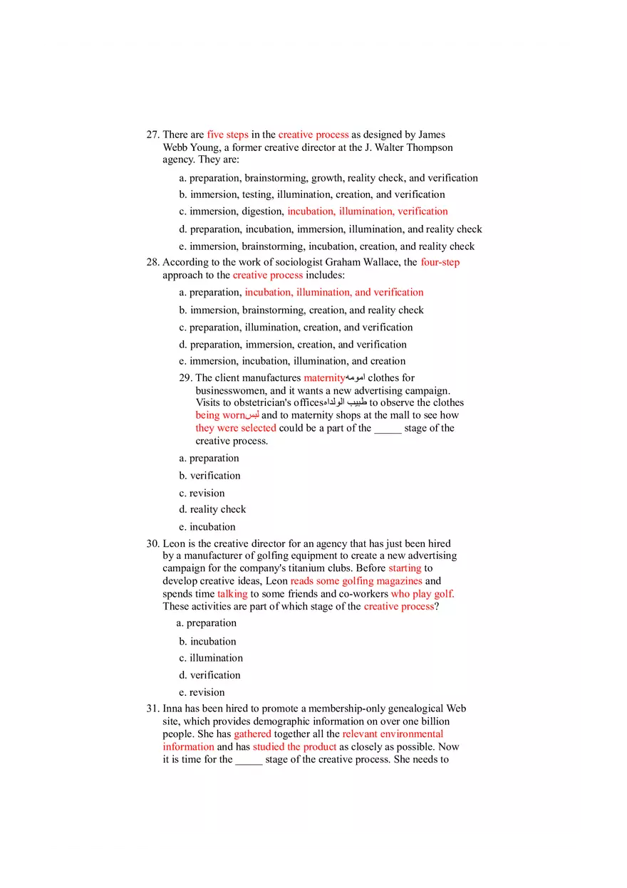 Creative Strategy - Planning and Development Test - Page 9