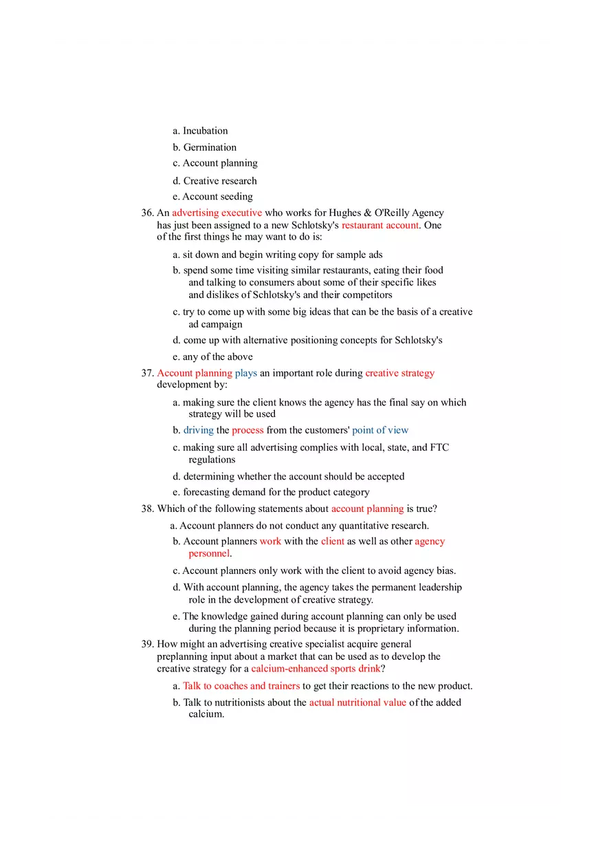 Creative Strategy - Planning and Development Test - Page 11