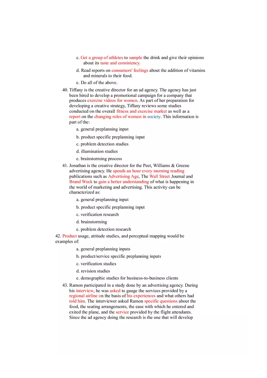 Creative Strategy - Planning and Development Test - Page 12