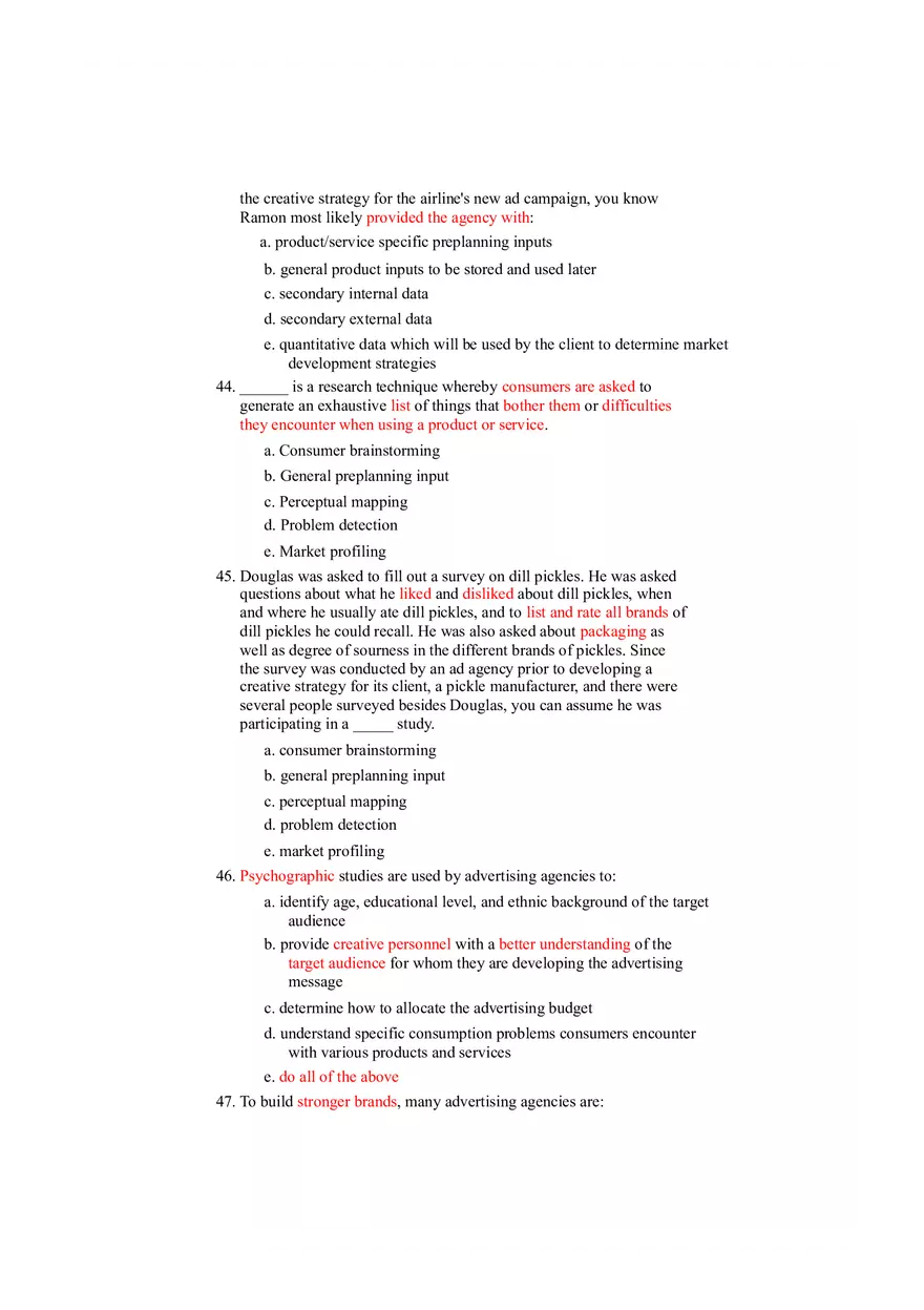 Creative Strategy - Planning and Development Test - Page 3