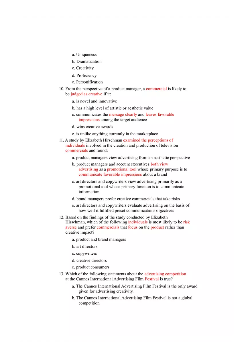 Creative Strategy - Planning and Development Test - Page 5