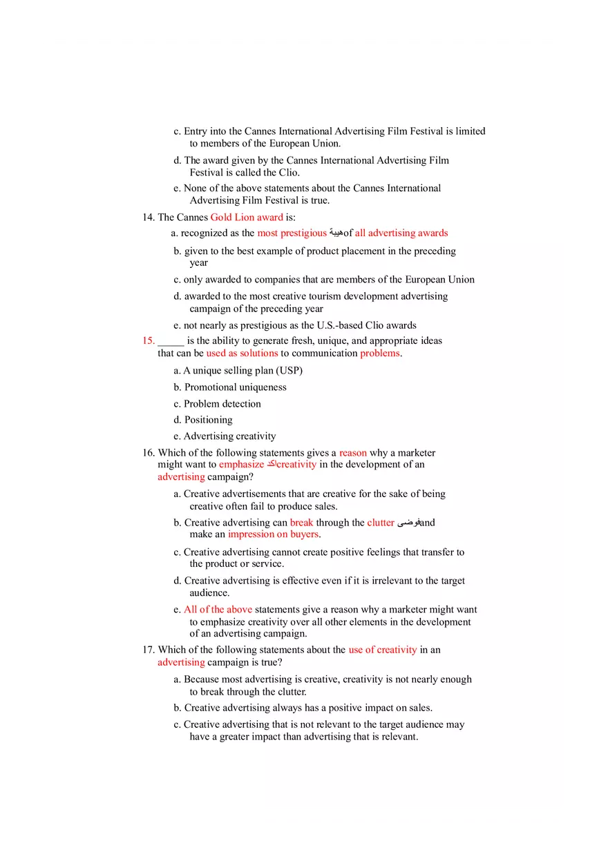 Creative Strategy - Planning and Development Test - Page 6