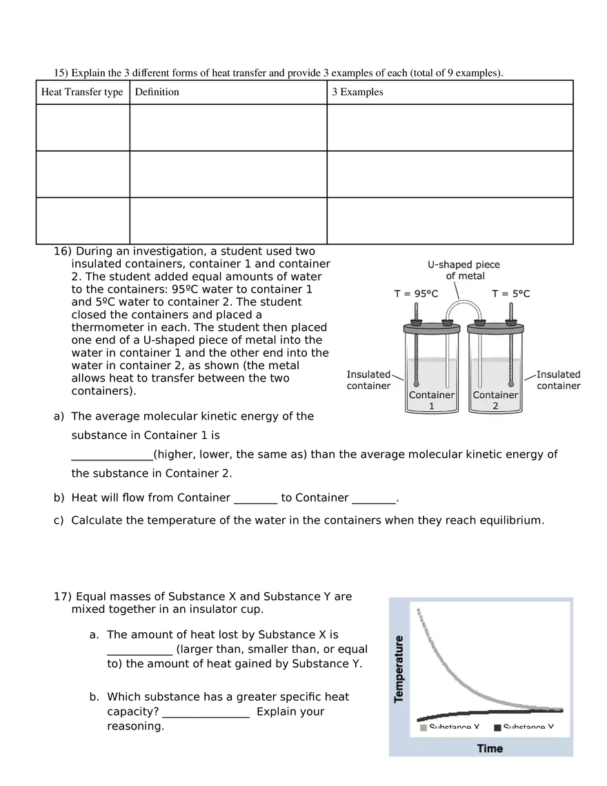 Unit 8 Heat - Study Guide - Page 7