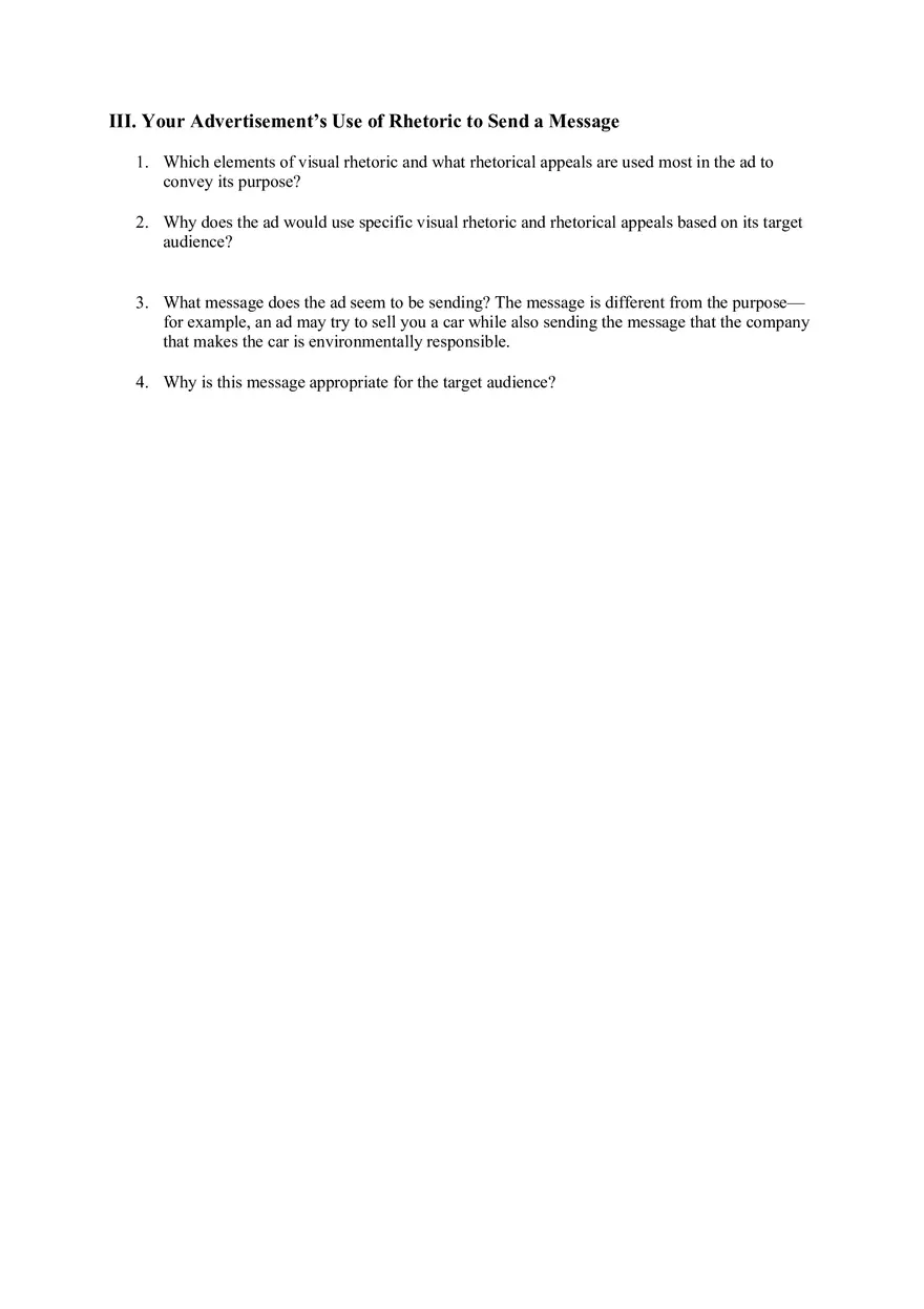 Invention Worksheet - Rhetorical Analysis - Page 3