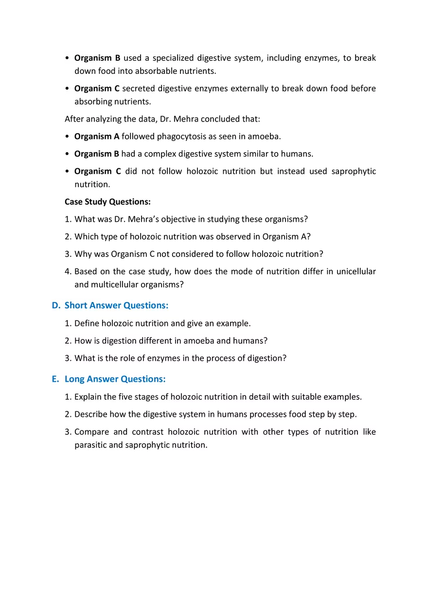 Holozoic Nutrition - Page 2
