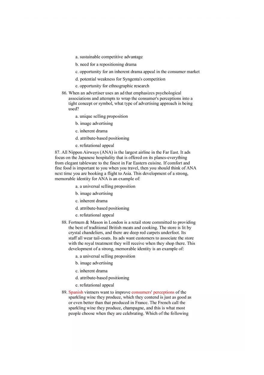 Creative Strategy - Planning and Development Test Part 2 - Page 9