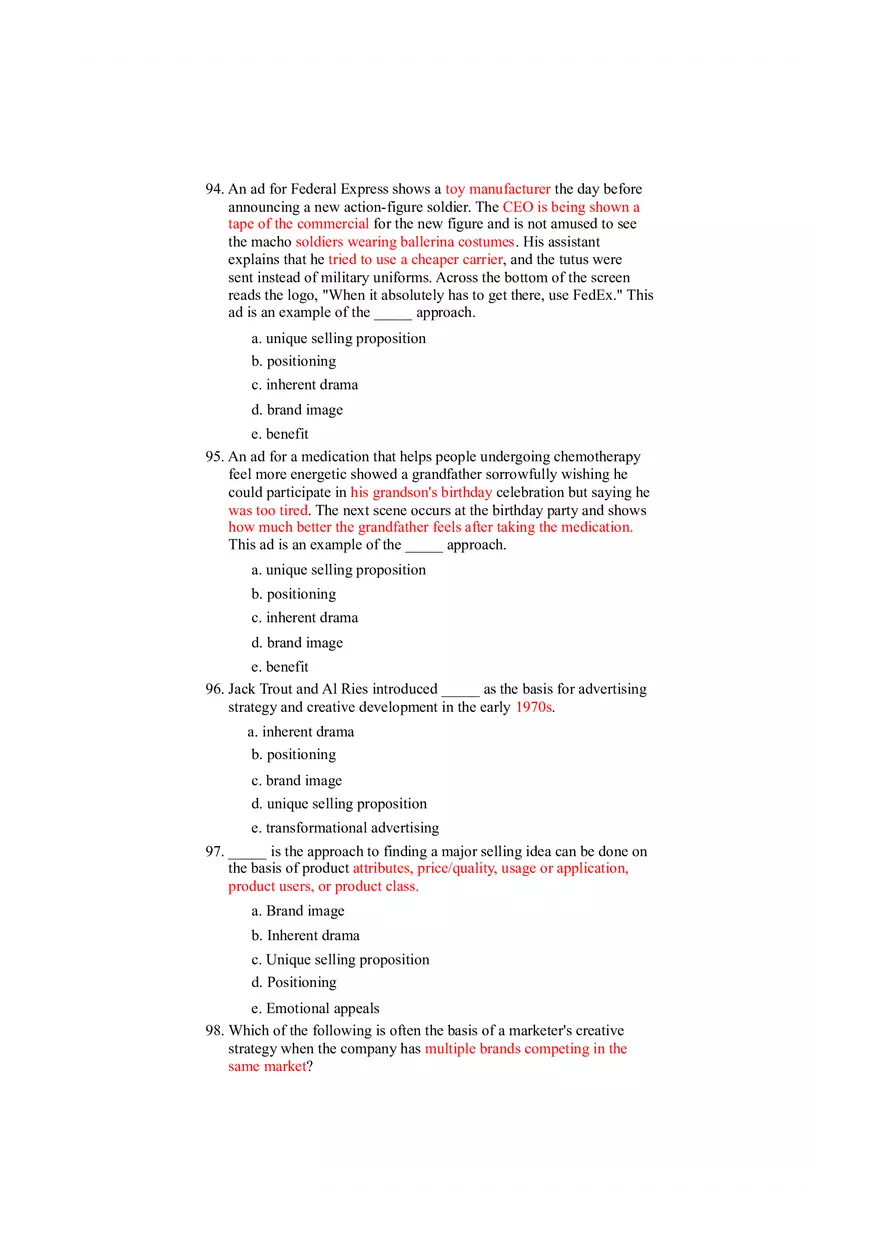 Creative Strategy - Planning and Development Test Part 2 - Page 11