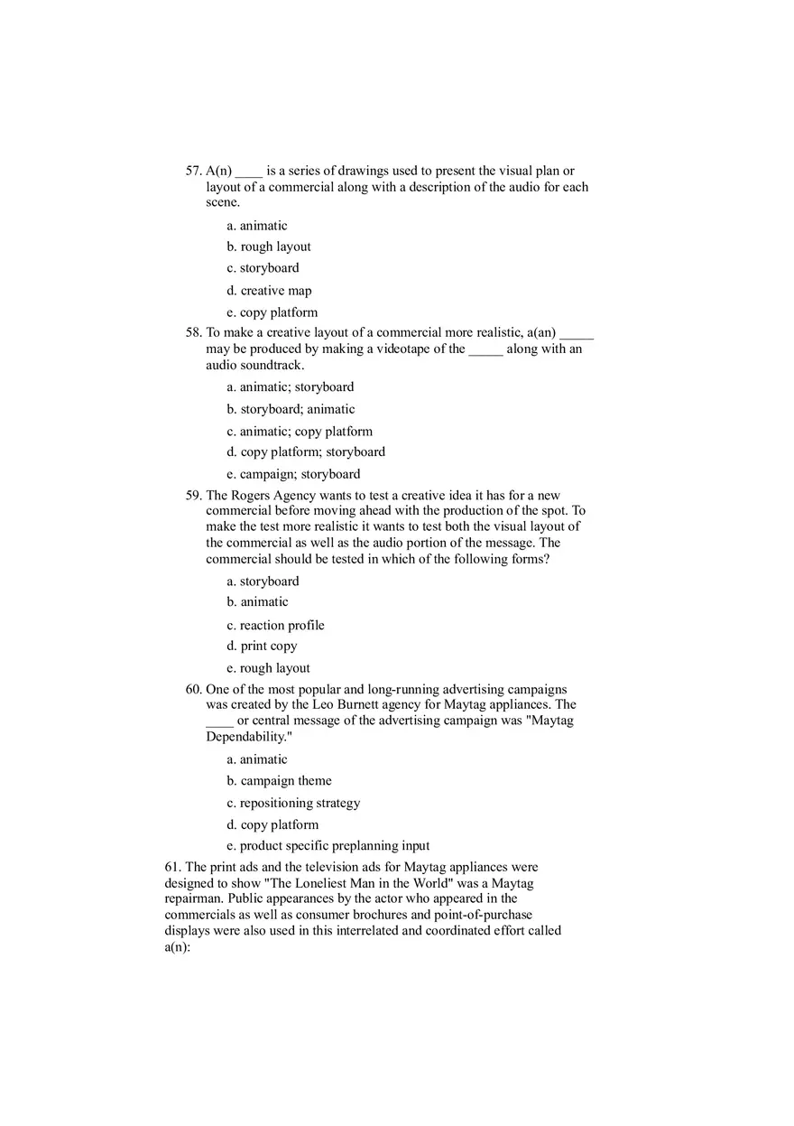 Creative Strategy - Planning and Development Test Part 2 - Page 2