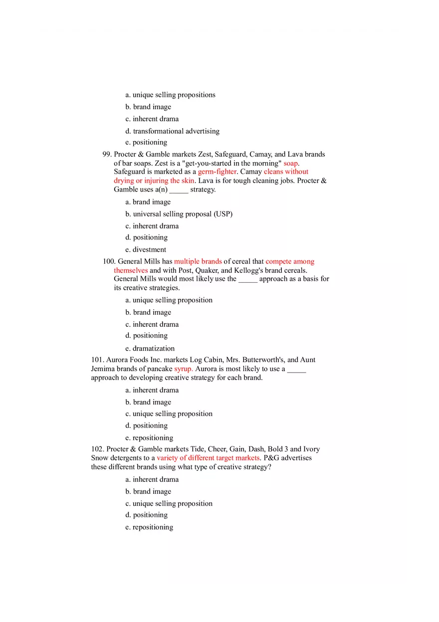 Creative Strategy - Planning and Development Test Part 2 - Page 3