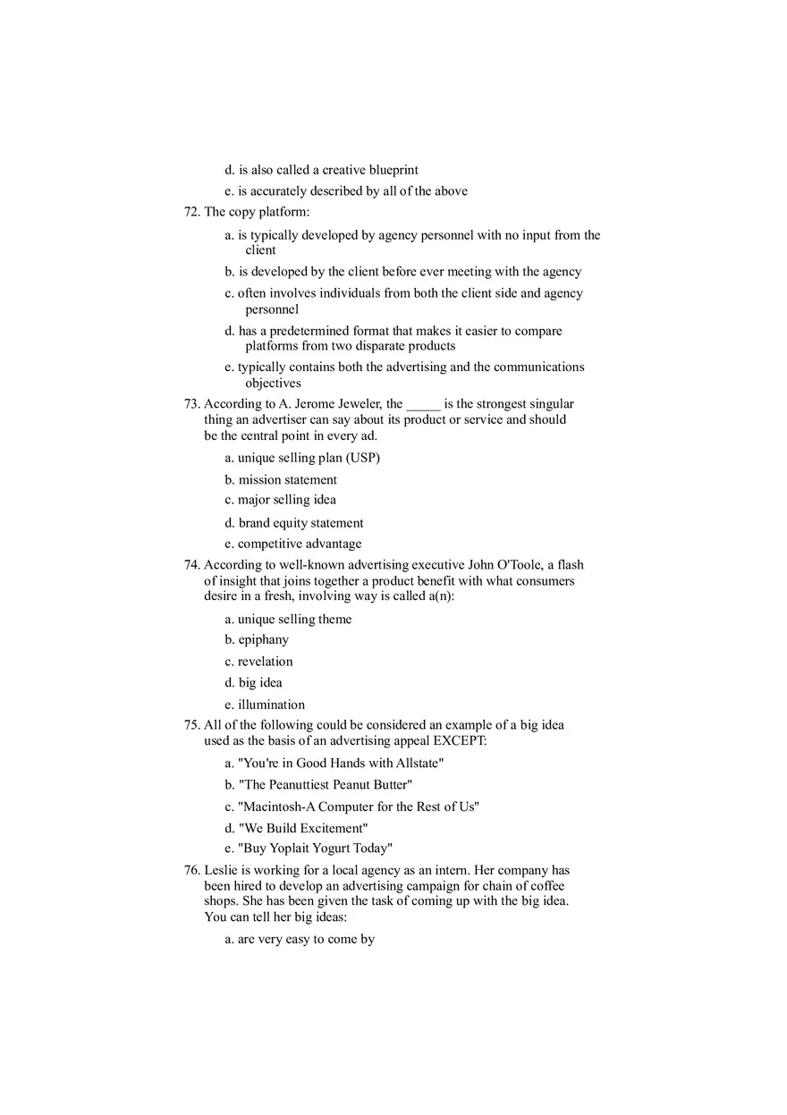 Creative Strategy - Planning and Development Test Part 2 - Page 6