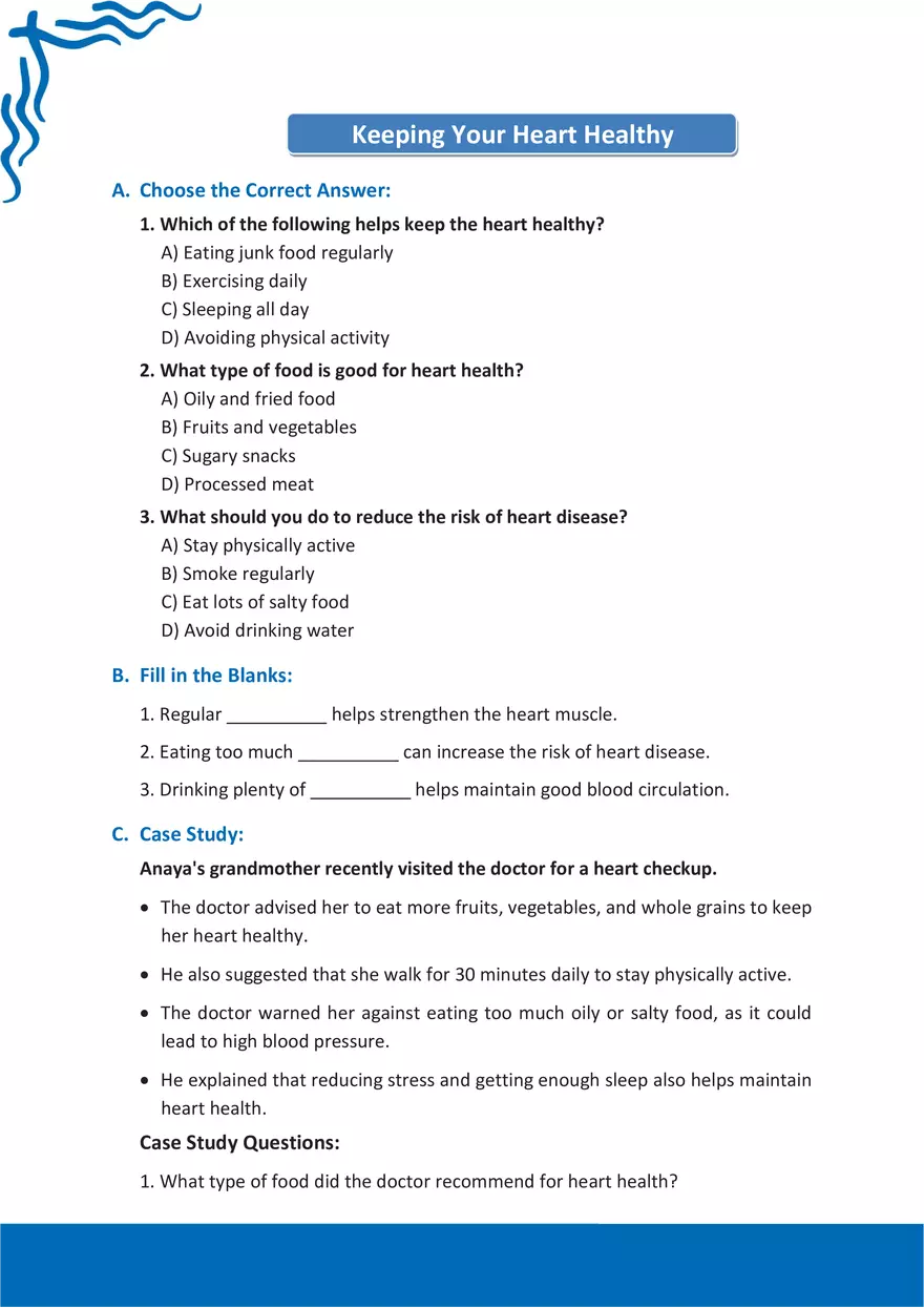 Keeping Your Heart Healthy - Page 1