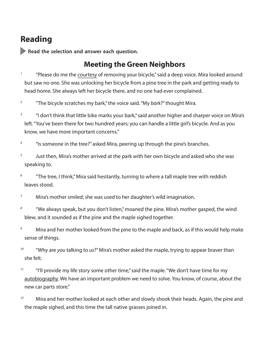 Meeting the Green Neighbors - Page 1