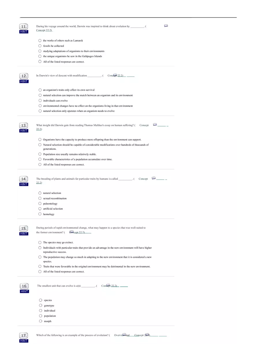 How Animal are Evolved Answer Key - Page 7