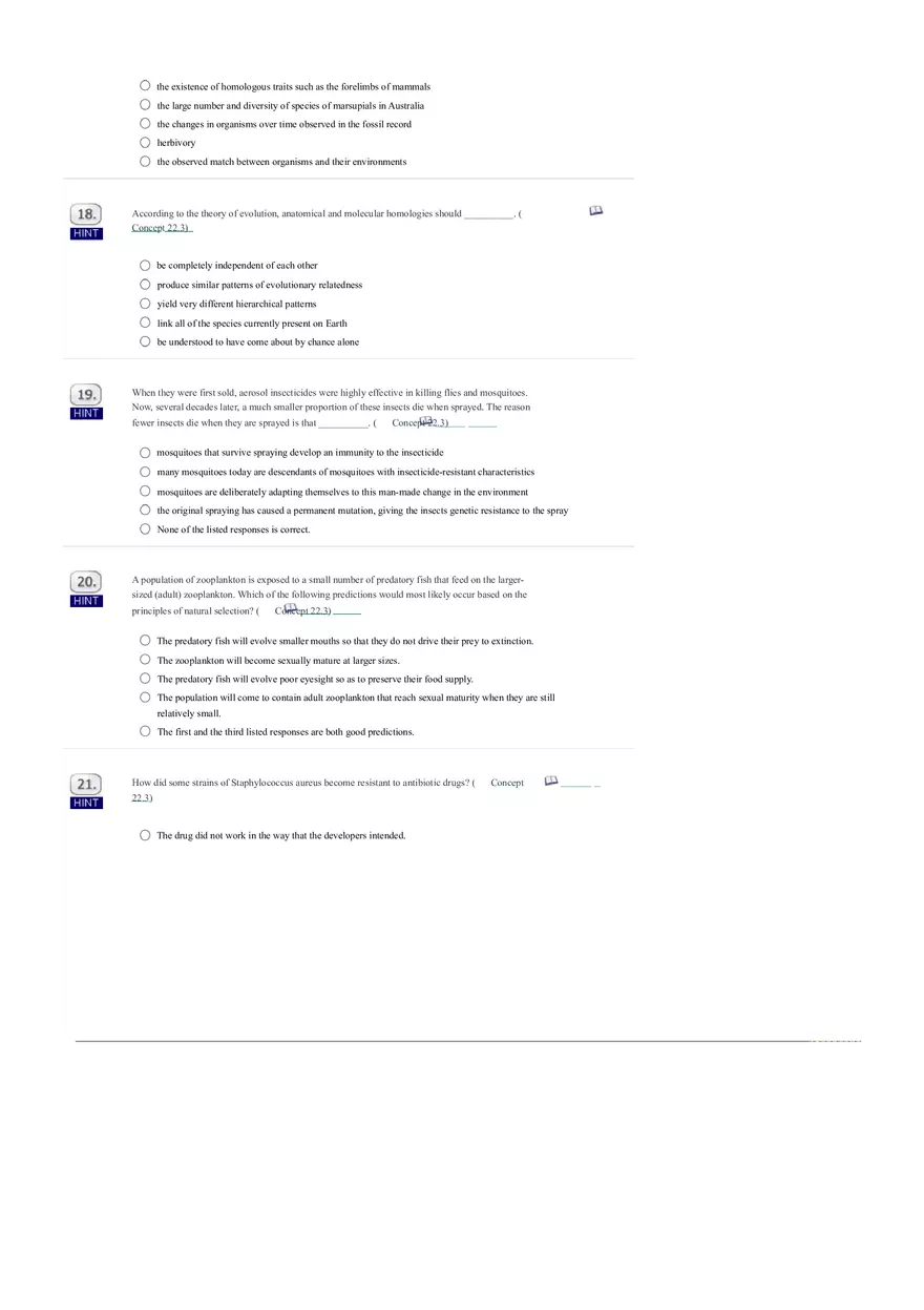 How Animal are Evolved Answer Key - Page 8