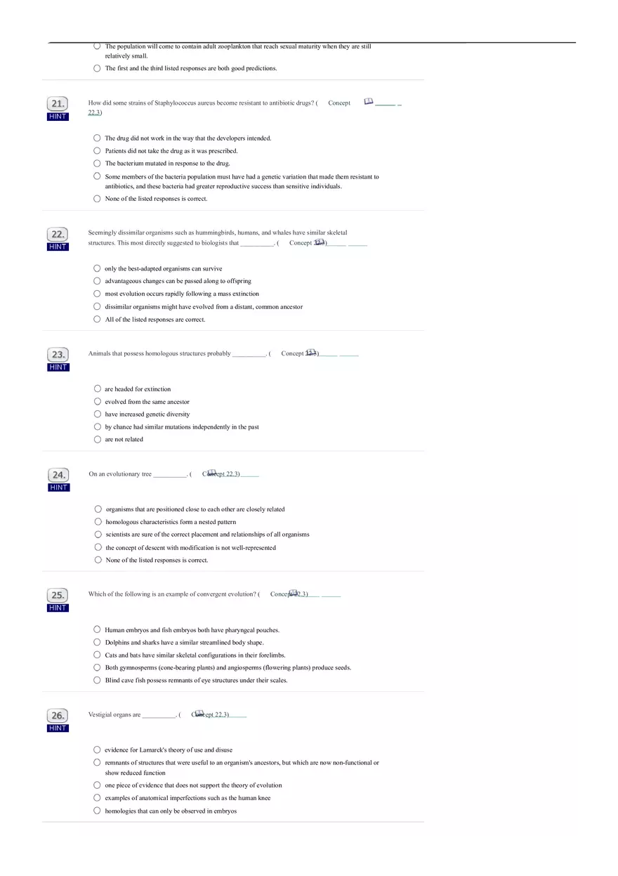 How Animal are Evolved Answer Key - Page 9